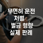 무면허 운전 처벌