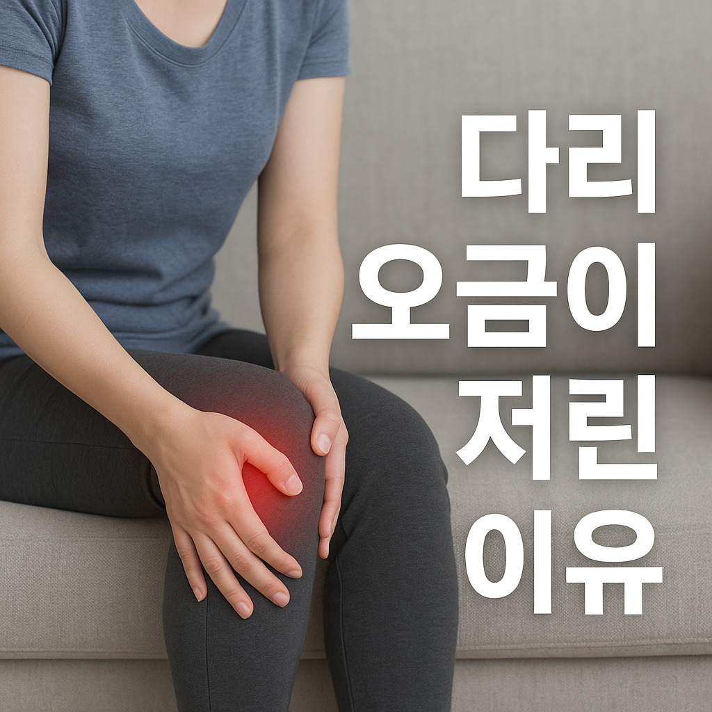 다리 오금이 저린 이유