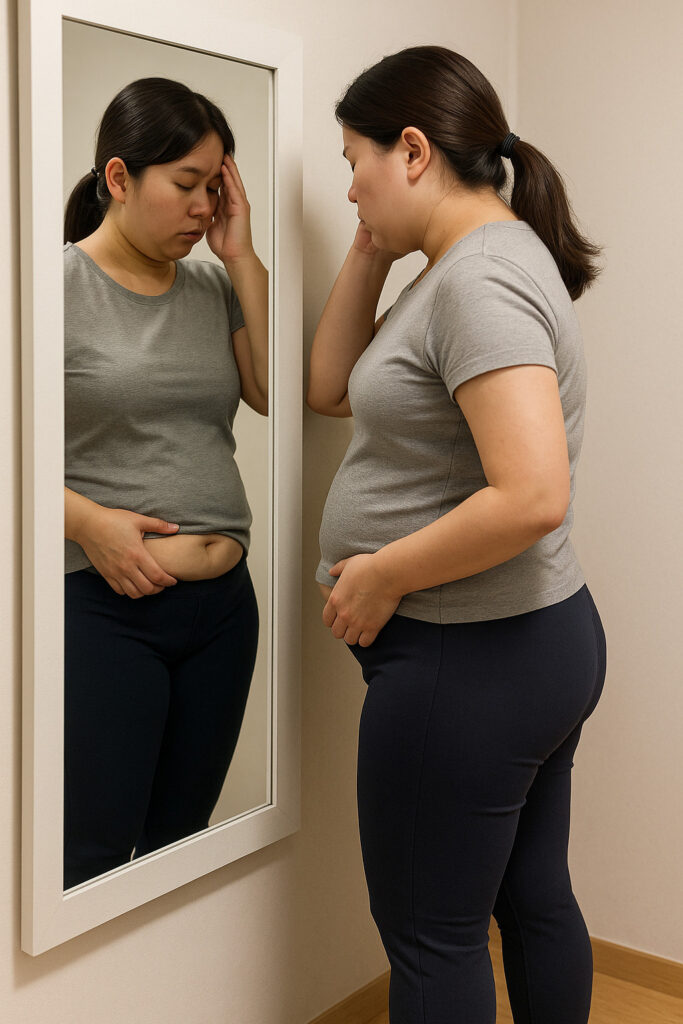 부종과 살찐것 구별